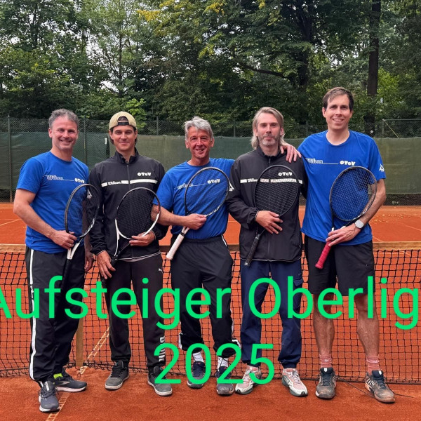 OTeV beweist Nervenstärke: Herren-40-Mannschaft gewinnt Finale um Landesliga-Meisterschaft und Oberliga-Aufstieg